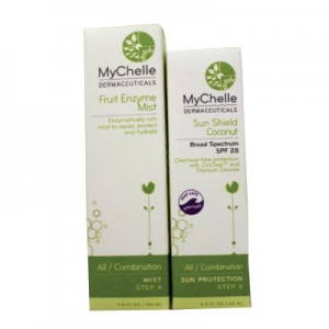 MyChelle offers environmentally-safe, full spectrum UVA/UVB sun defense that offers powerfully effective protection and is non-irritating near the eyes. Find these products at Fiesta Nutrition Center.